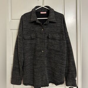 Skull House Jacket. Excellent used condition. Size large. Grey.